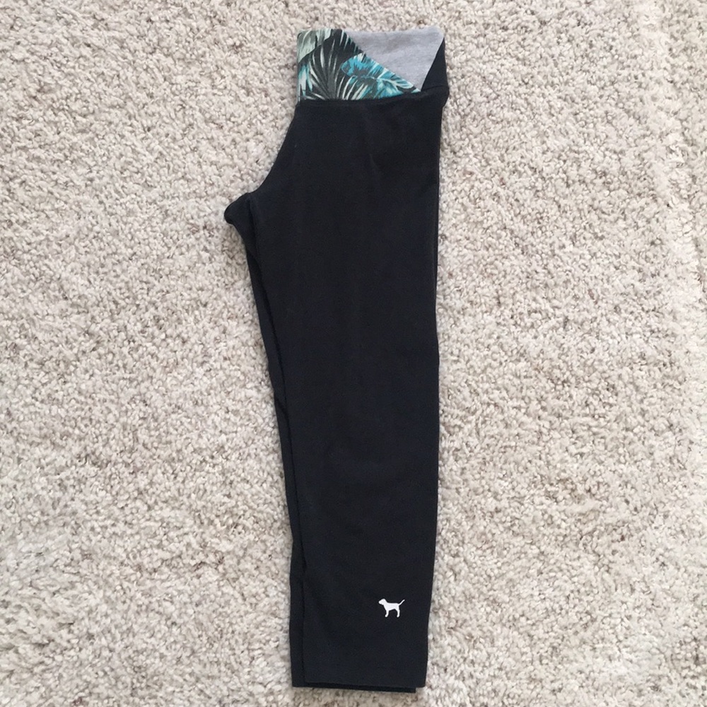 VS pink crop leggings